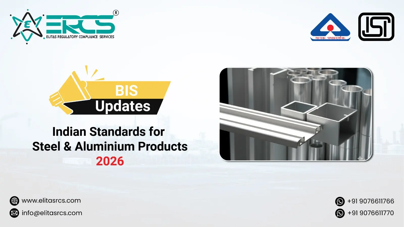 BIS Notifies New and Revised Indian Standards