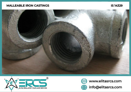 BIS ISI Certification for Malleable Iron Castings in India
