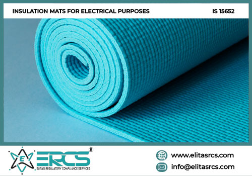 BIS Certificate for Insulation Mats for Electrical Purposes in India
