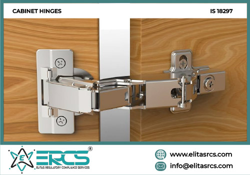 BIS Certification for Cabinet Hinges in India