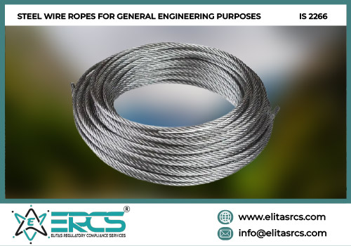 BIS Certification for Steel Wire Ropes in India