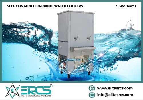 BIS Certification for Self Contained Drinking Water Coolers in India