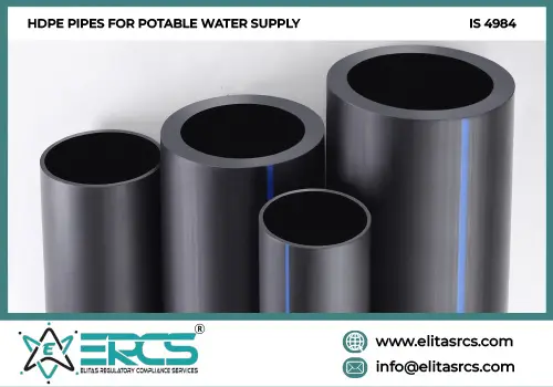 BIS Certification for HDPE Pipes for Potable Water Supply in India