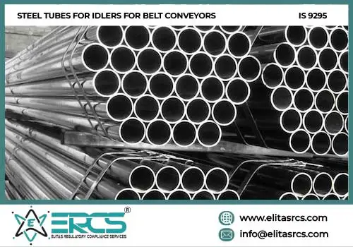 BIS Certification Steel Tubes For IDLERS for Belt Conveyors in India