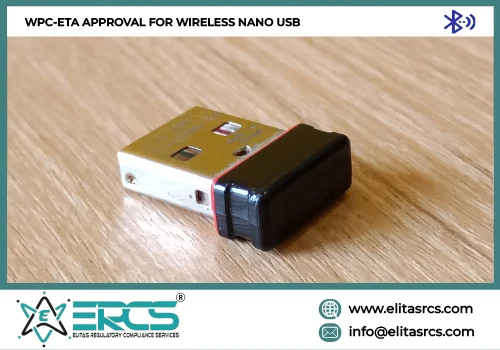 WPC certification for Wireless Nano USB in India