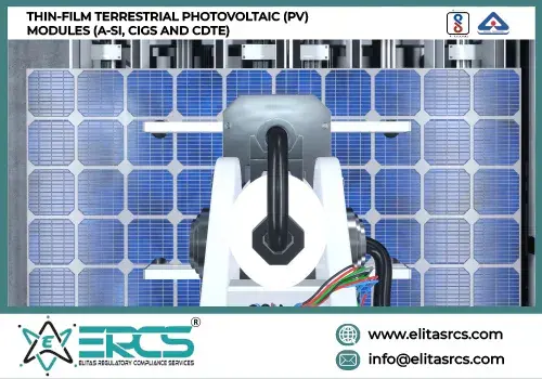 BIS Registration for Thin-Film Terrestrial Photovoltaic (PV) Modules  under CRS