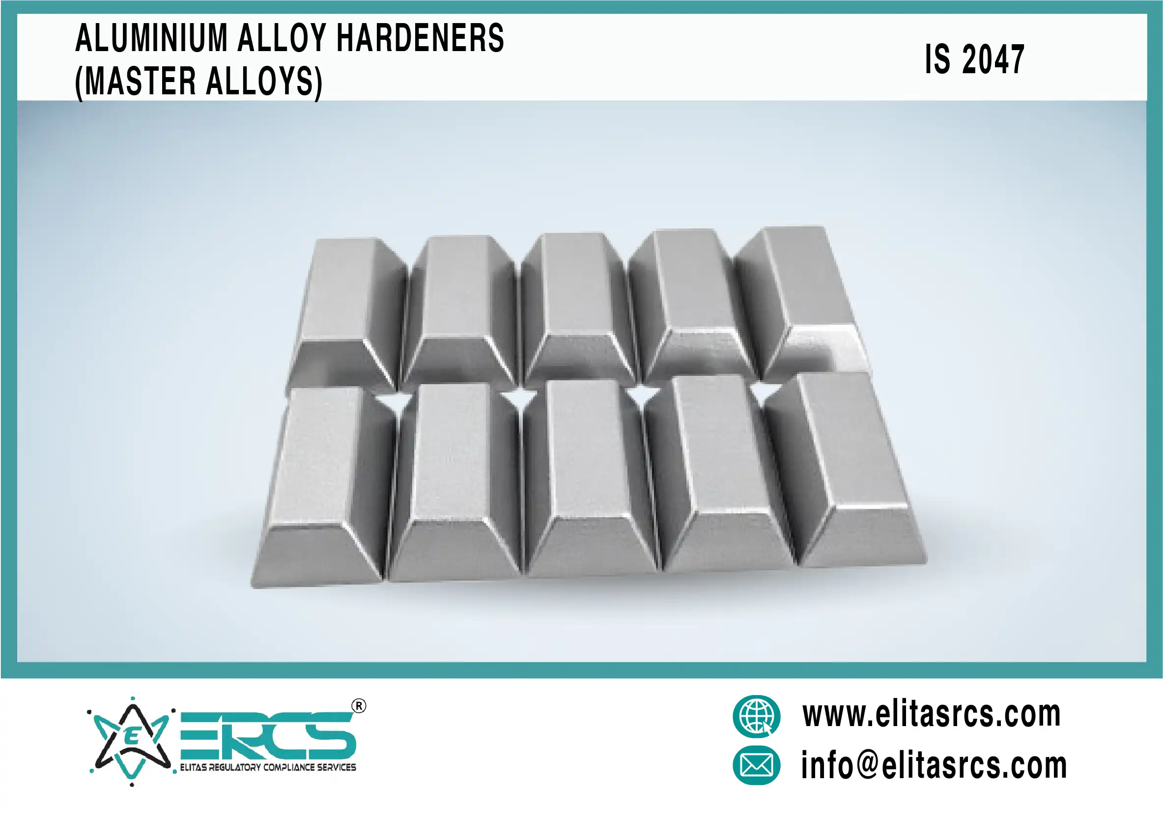 BIS Certification for aluminium alloy hardeners in india