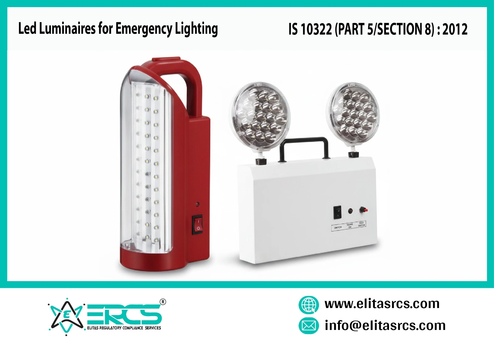 Emergency Lighting IS 10322 Part-5
