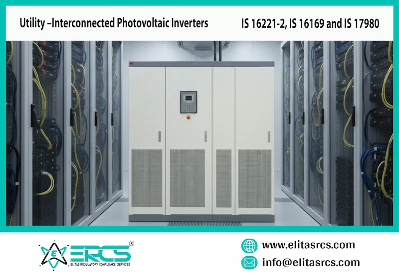 BIS Registration for Utility Interconnected Photovoltaic inverters