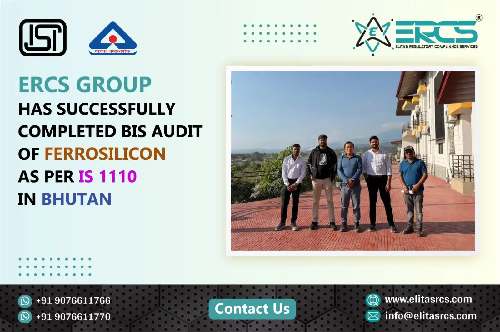 BIS Inspection for  Ferrosilicon in Bhutan