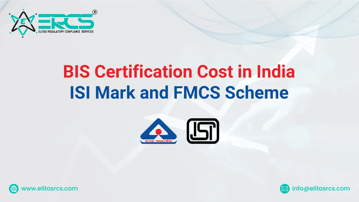 BIS Certification Cost for ISI mark and FMCS