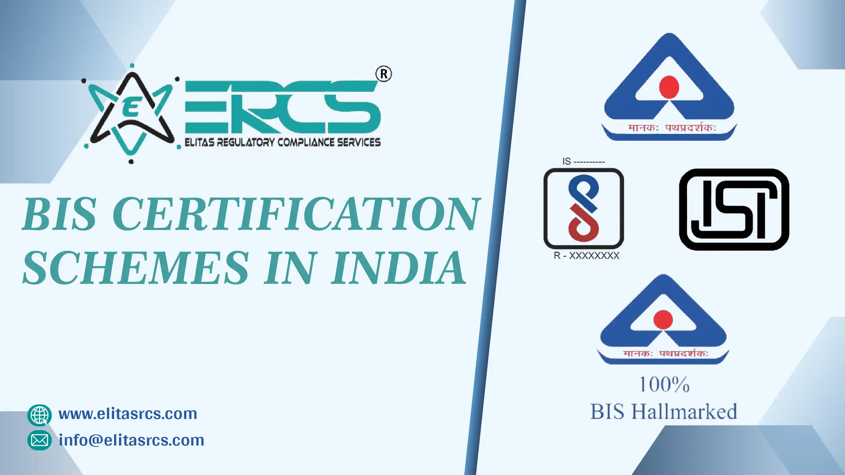 Information about BIS Certification Schemes in India