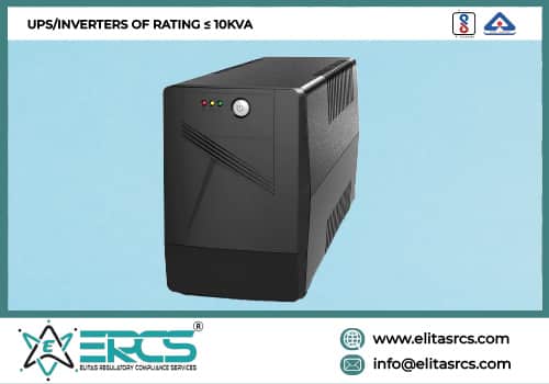 Ups/inverters of Rating ≤ 10kva – IS 16242 PART-1