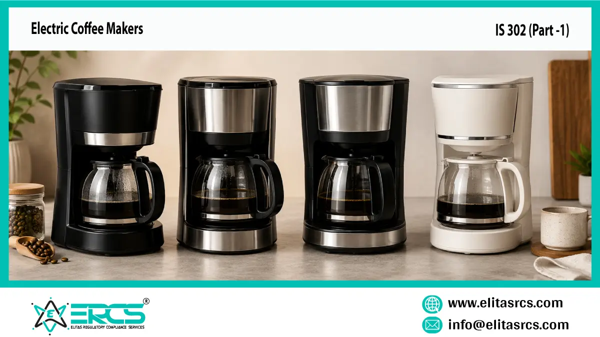 Electric Coffee Makers IS 302 (Part 1)/IEC 60335-1